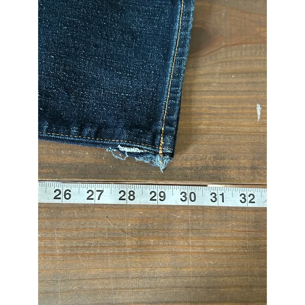 Madewell Slim Jeans Mens 32x32* Heritage Cotton Blend Stretch Dark Classic L-12